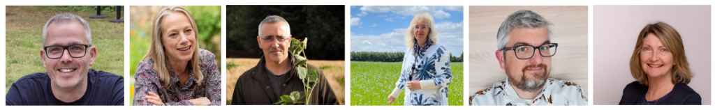 Grid of portrait pictures- Team NUCNet